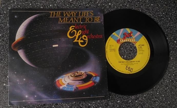 Electric Light Orchestra - the way life's meant(vanaf € 2,00, 7 inch, Single, Ophalen of Verzenden, Zo goed als nieuw