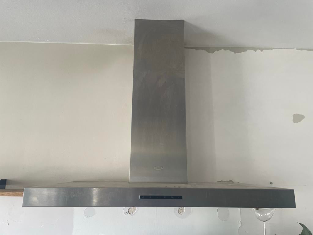 Boretti afzuigkap recirculatie 90 bij 50, Witgoed en Apparatuur, Afzuigkappen, Ophalen, Gebruikt, Wandschouwkap, Vrijstaand