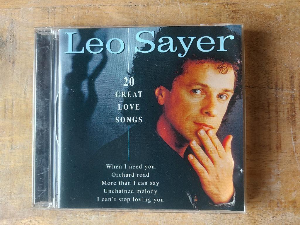 CD Leo Sayer – 20 Great Love Songs, Ophalen of Verzenden, Zo goed als nieuw