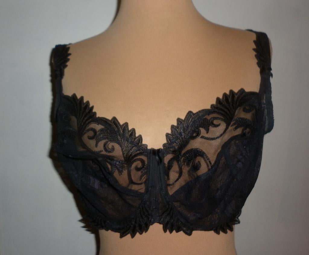 beugelBh  maat 80F  merk:  Empreinte, Verzenden, Zwart, BH