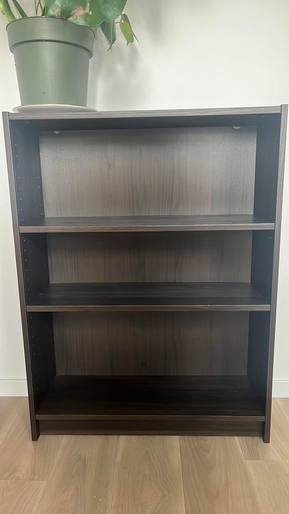 IKEA BILLY boekenkast donkerbruin, Huis en Inrichting, Kasten | Boekenkasten, Ophalen, Zo goed als nieuw, 50 tot 100 cm