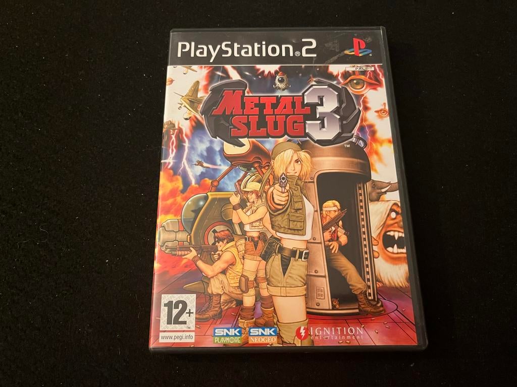 Metal Slug 3 - PlayStation 2 (PS2) - Klassieke Actie, Avontuur en Actie, T, Ophalen of Verzenden, Zo goed als nieuw