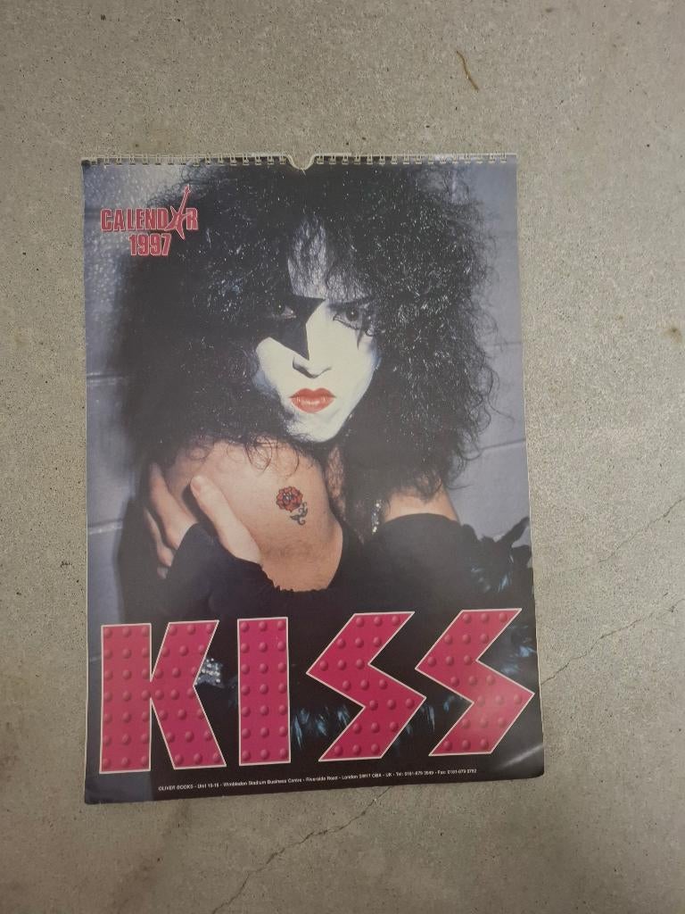 Kiss kalender 1997., Ophalen of Verzenden, Zo goed als nieuw, Boek, Tijdschrift of Artikel