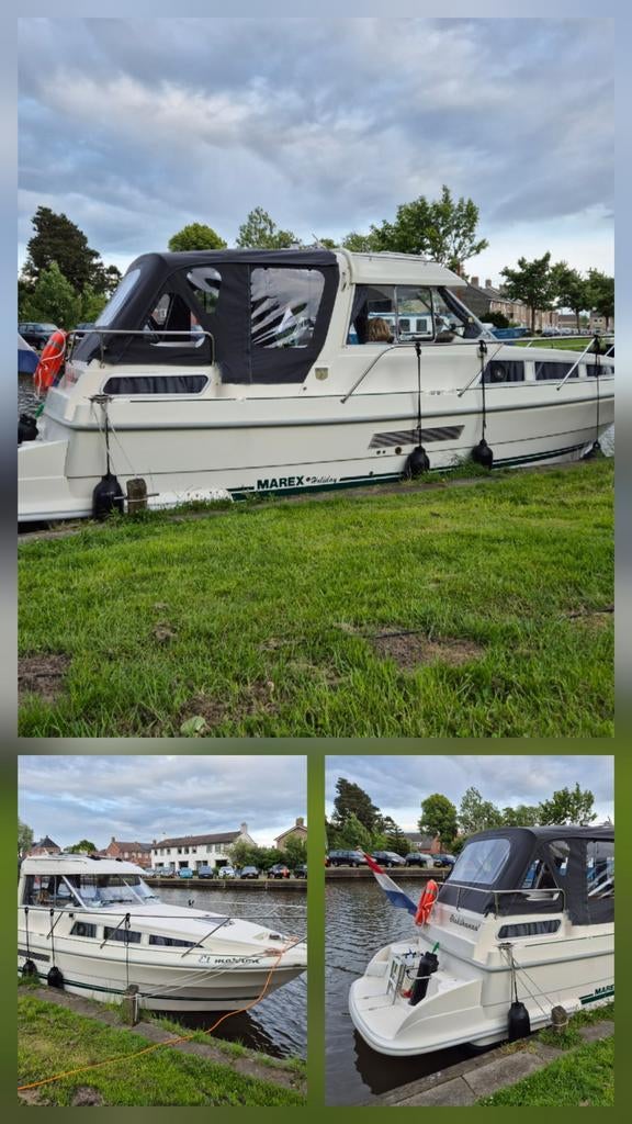 MAREX 280 holiday  99', Watersport en Boten, Ophalen, Polyester, Diesel, 50 pk of meer