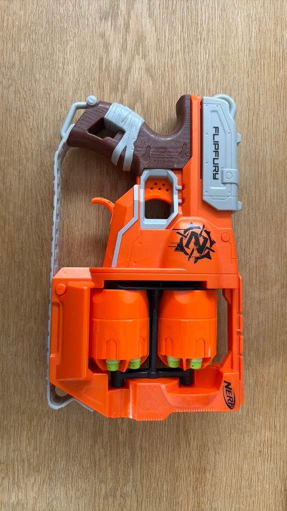 Nerf flipfury inclusief pijltjes, Kinderen en Baby's, Speelgoed | Buiten | Actiespeelgoed, Ophalen of Verzenden, Zo goed als nieuw
