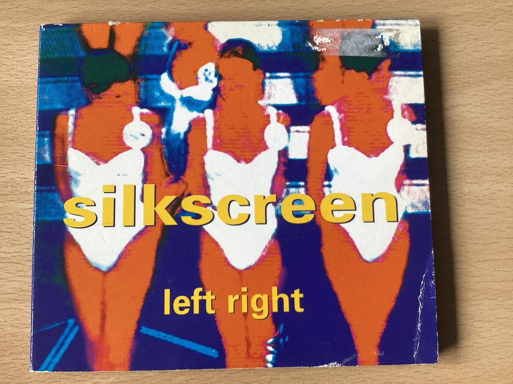 Silkscreen-Left right. Alt. Rock EP 1996 zeldzaam., Ophalen of Verzenden, Zo goed als nieuw, Alternative