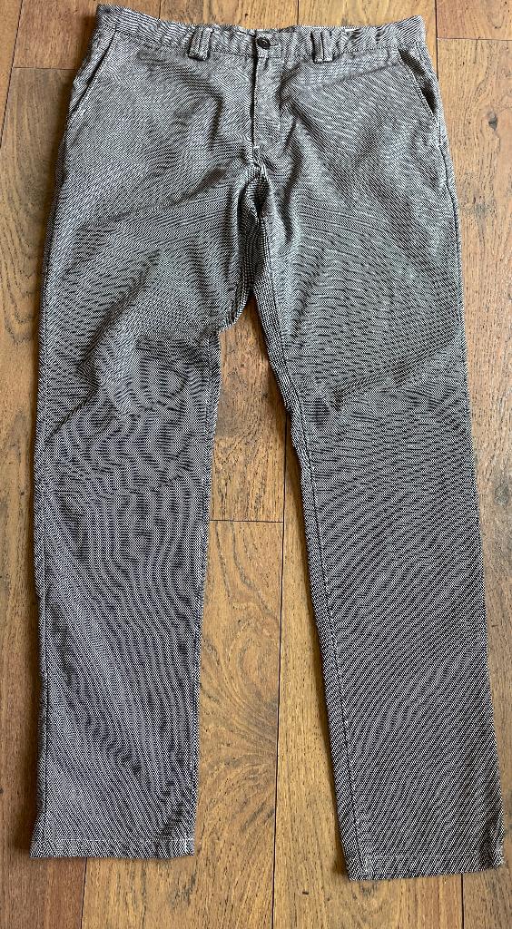 ZARA man broek maat 44 zgan, Zara, Ophalen of Verzenden, Zo goed als nieuw, Grijs