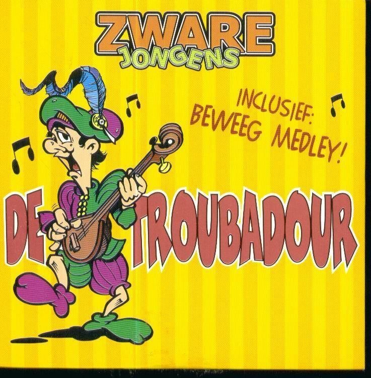 cd-single van Zware Jongens - De troubadour, Ophalen of Verzenden, Zo goed als nieuw, Nederlandstalig