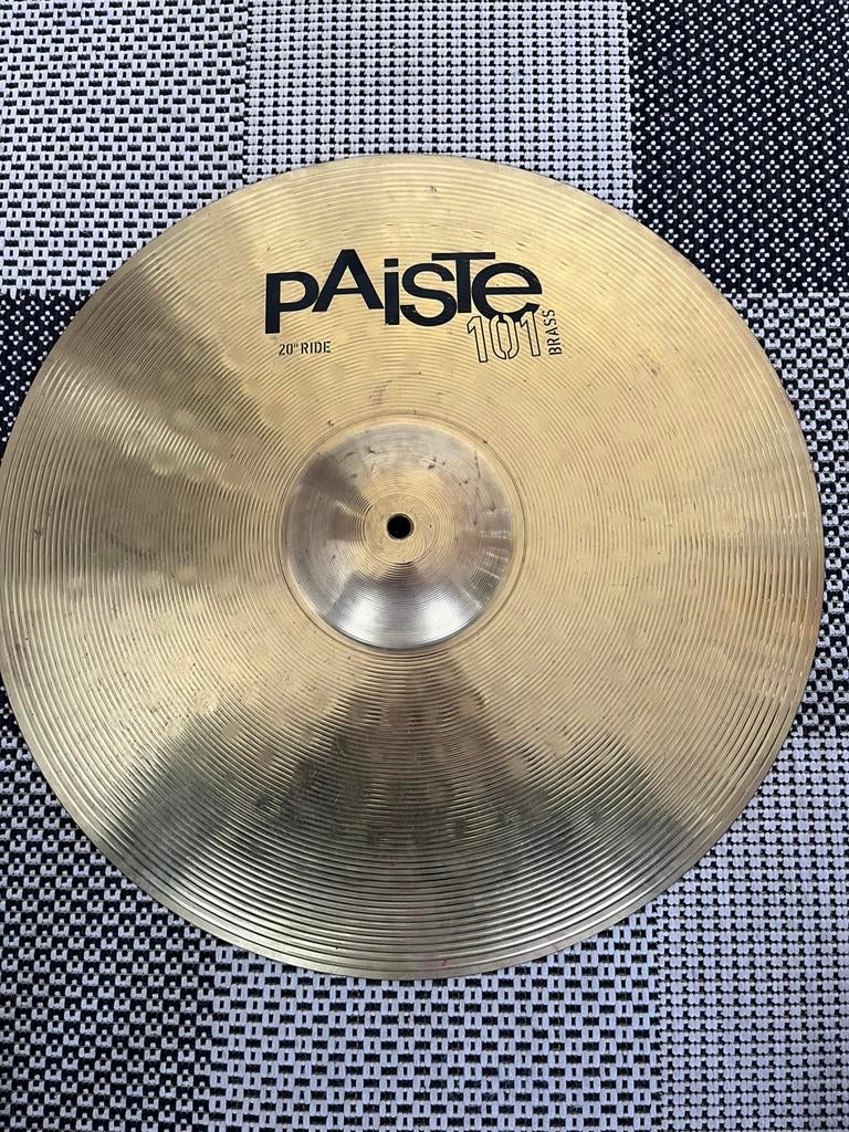 20 inch ride bekken Paiste 101 | 20” ride cymbal, Ophalen, Zo goed als nieuw, Drums of Percussie