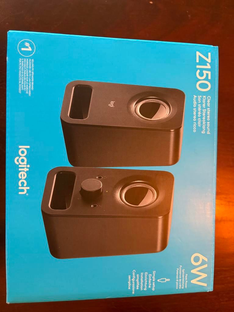 Logitech pc speakers, Computers en Software, Pc speakers, Ophalen of Verzenden, Gebruikt, Audiokanaal 2