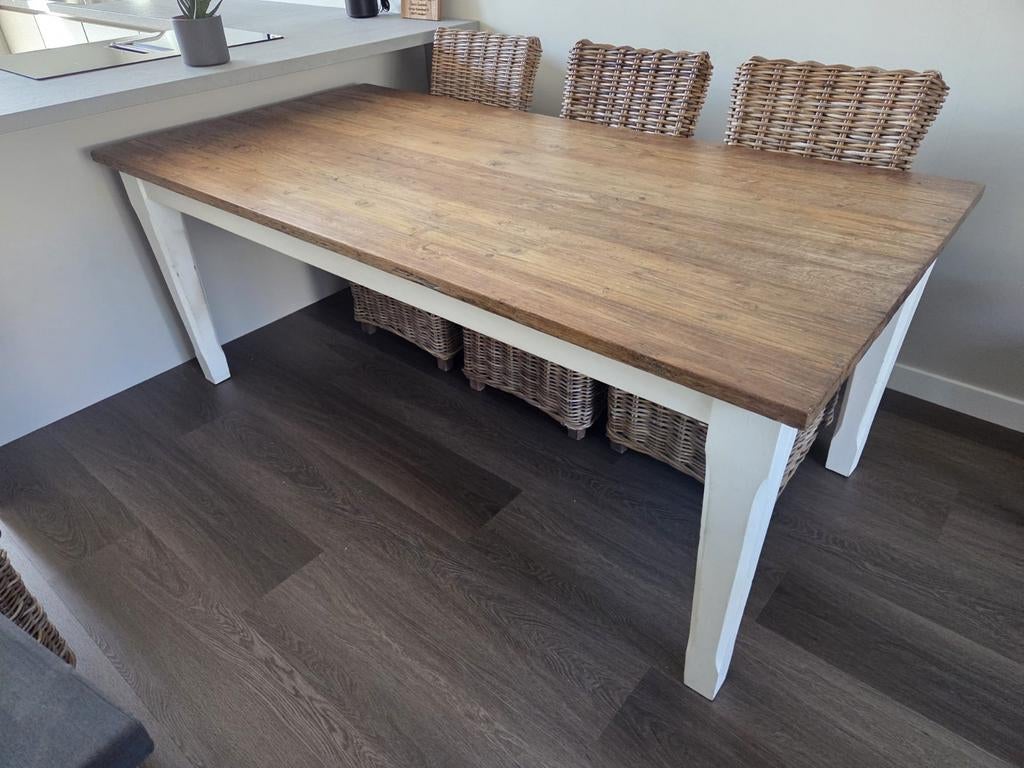 Eet tafel met 6 stoelen, Huis en Inrichting, Tafels | Eettafels, Ophalen