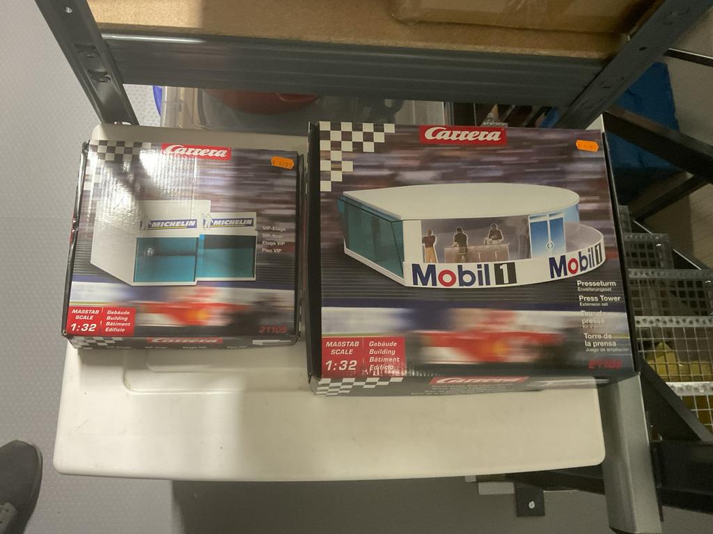 Carrera nieuw in doos set van 2, Ophalen, Nieuw, Elektrisch, Carrera