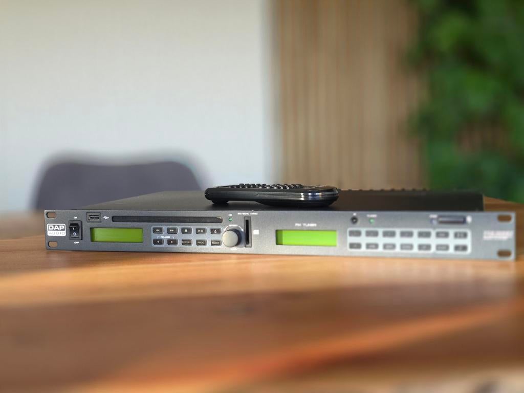 DAP AUDIO TCD-100BT MEDIA PLAYER MET BLUETOOTH-CD-FM-USB-SD, Audio, Tv en Foto, Cd-spelers, Ophalen, Zo goed als nieuw, Overige merken