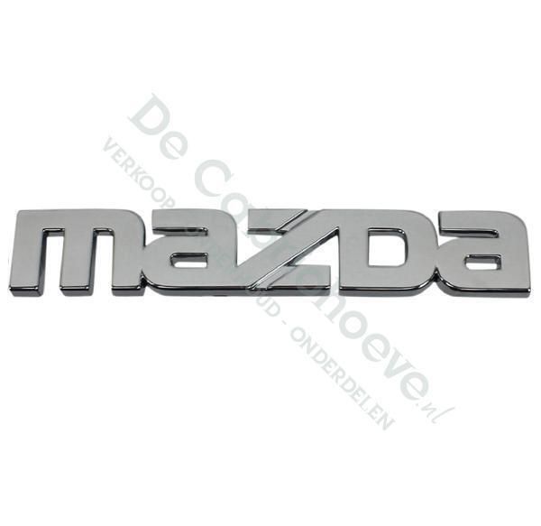 MX5 Mazda embleem achterbumper, Auto-onderdelen, Carrosserie en Plaatwerk, De Cabriohoeve VOF, Nieuw, Info@cabriohoeve.nl, Julianalaan 9, 9462PG Gasselte, Nederland