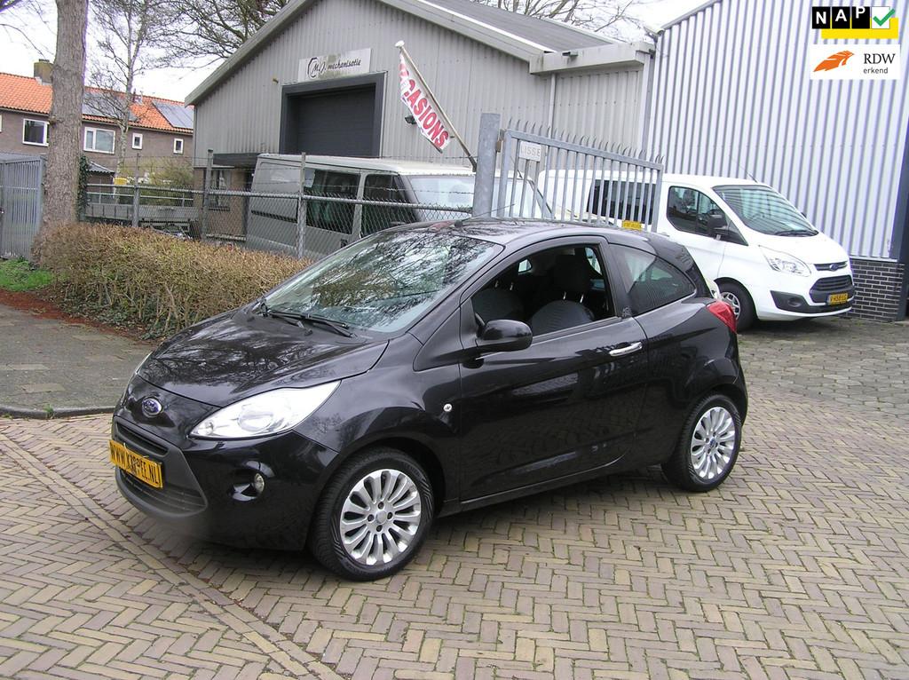 Ford Ka 1.2 Titanium X start/stop 156 d km nap airco APK, Voorwielaandrijving, Euro 5, Stof, Gebruikt