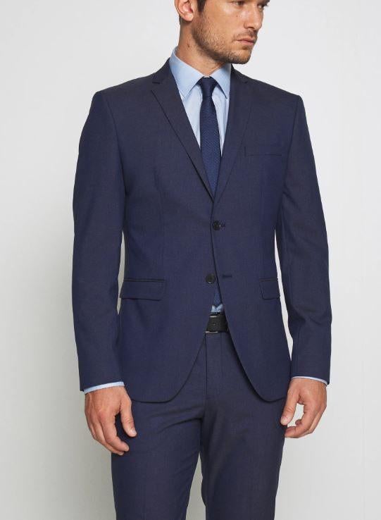 Selected Homme / heren Kostuum / pak mt 50, Ophalen of Verzenden, Zo goed als nieuw, Maat 48/50 (M), Grijs