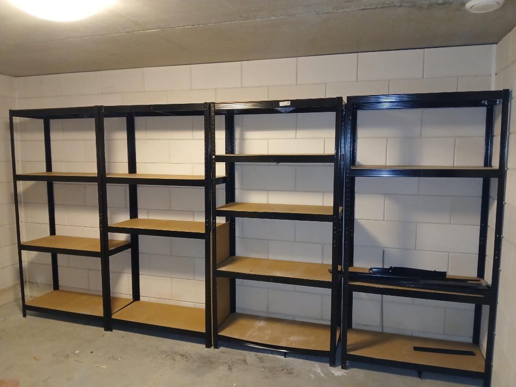 Stelling kasten, Ophalen, Gebruikt