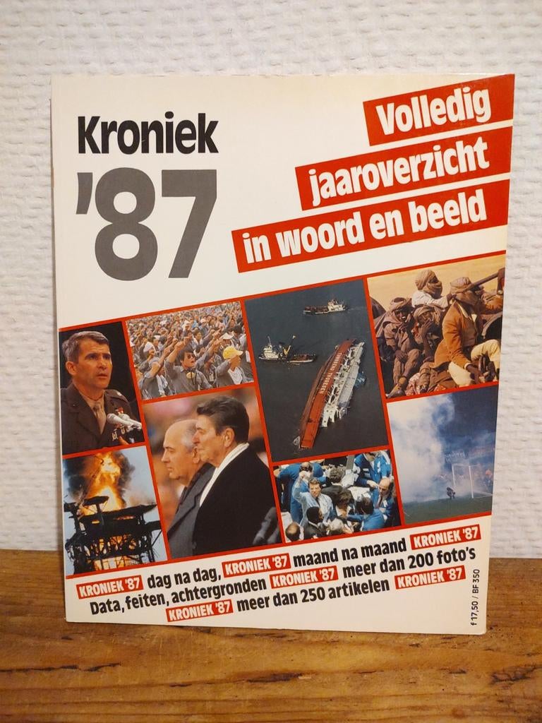 Kroniek '87: Volledig jaaroverzicht in woord en beeld, Boeken, Ophalen of Verzenden, Gelezen, Overige typen