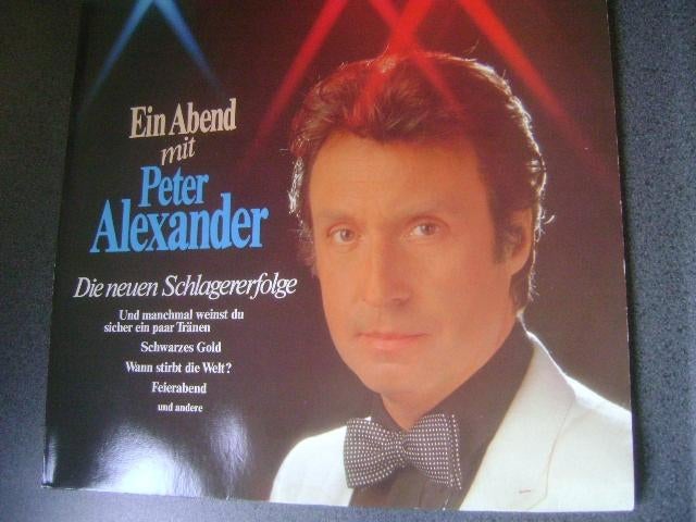 peter alexander--ein abend mit, Ophalen of Verzenden, Gebruikt, Overige formaten