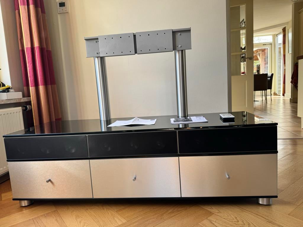 Spectral Sound Closed CLA1 Audiomeubel/TV-meubel Zwart/Grijs, Huis en Inrichting, Kasten | Televisiemeubels, Ophalen, Gebruikt