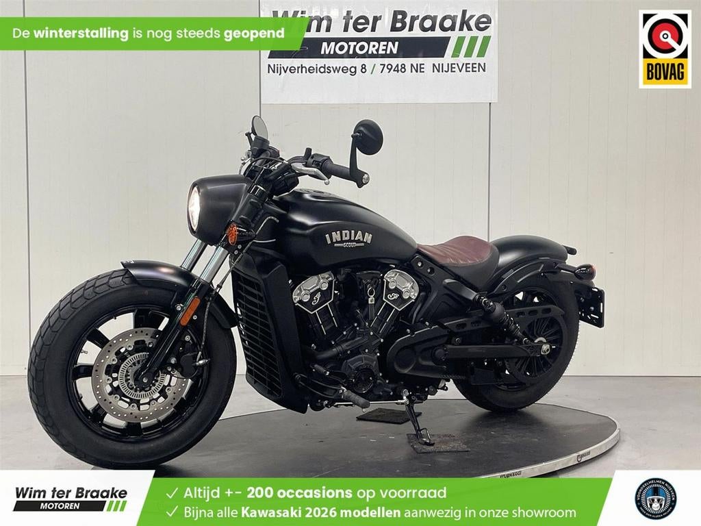 Indian Scout Bobber (bj 2024), Motoren, 2 cilinders, Onbekend, 1133 cc, Meer dan 35 kW