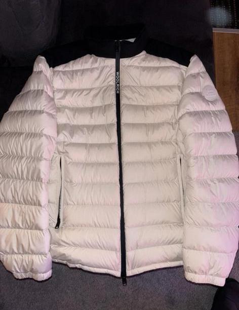 Woolrich tussenjas, Ophalen of Verzenden, Zo goed als nieuw, Blauw