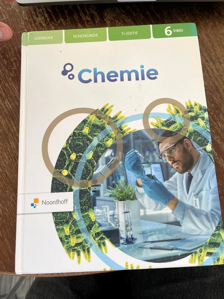 Chemie 6 VWO Leerboek 7e editie Noordhoff, Boeken, Schoolboeken, Ophalen of Verzenden, Zo goed als nieuw, VWO, Scheikunde