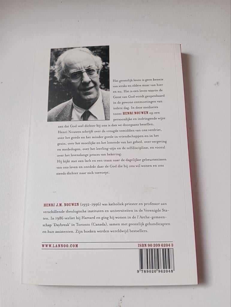 Henri Nouwen - Hier en Nu, Henri Nouwen, Ophalen of Verzenden, Zo goed als nieuw