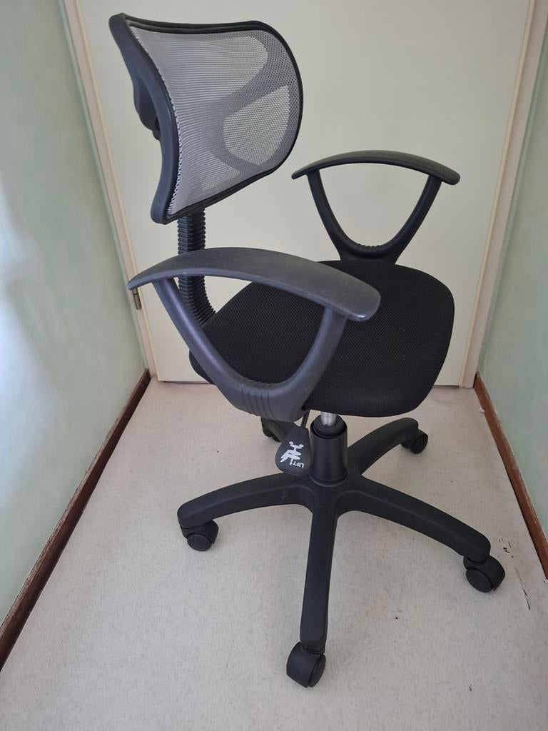Bureaustoel nog helemaal goed., Ophalen, Gebruikt, Zwart