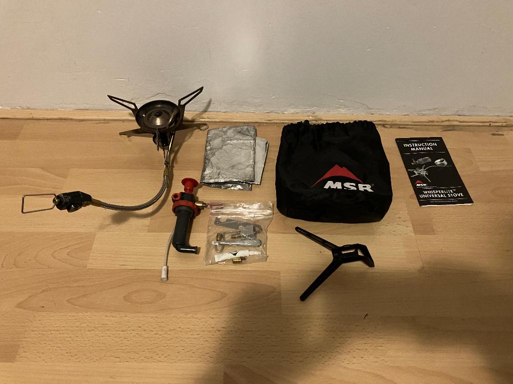 MSR Whisperlite Universal multifuel stove incl fles, Ophalen, Gebruikt