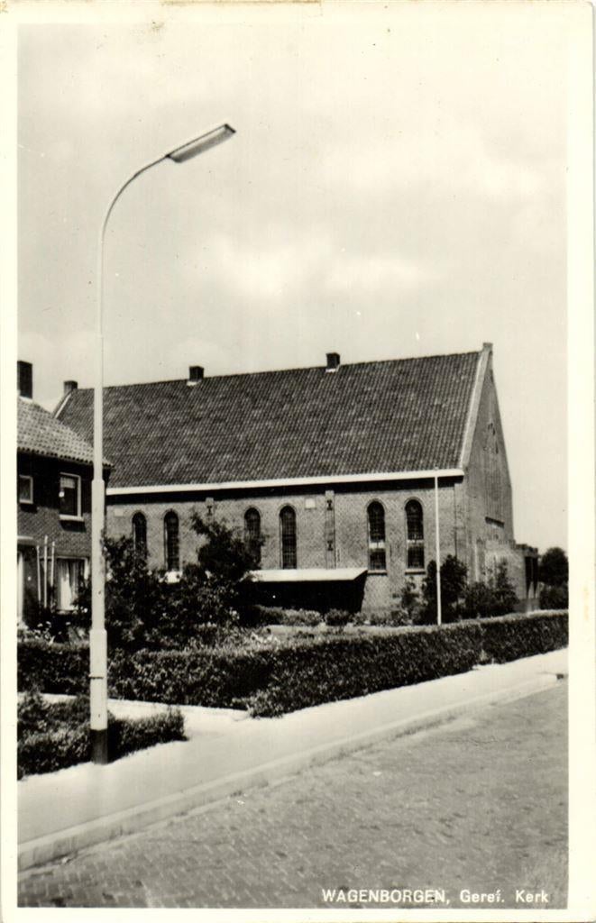 Wagenborgen, Geref. Kerk - ongelopen, Ophalen of Verzenden, Voor 1920, Ongelopen, Noord-Brabant