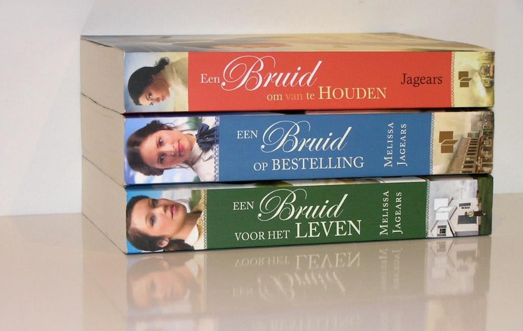 Melissa Jagears - Onverwachte bruiden trilogie (christelijk), Ophalen of Verzenden, Zo goed als nieuw