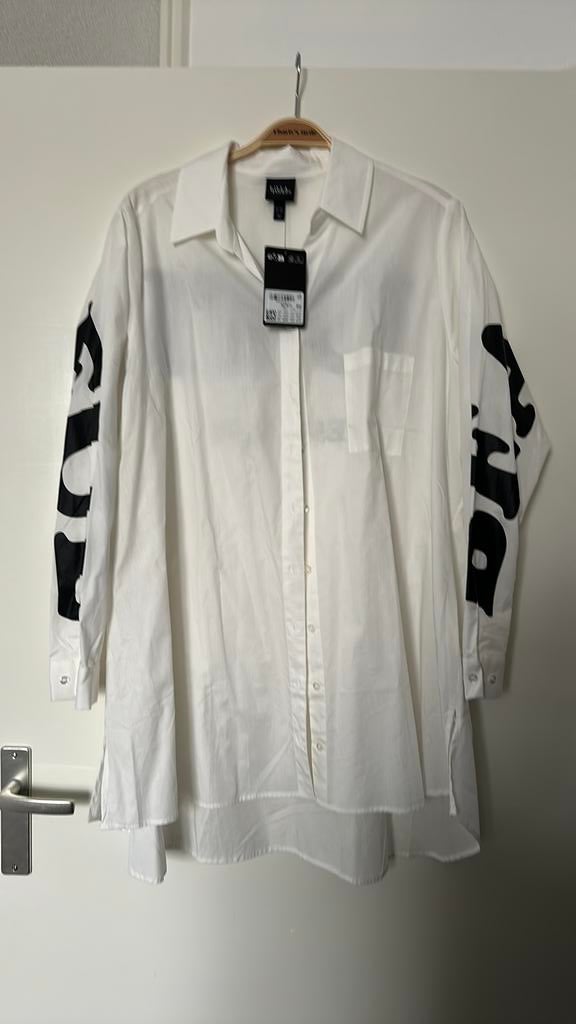 Prachtige nieuwe blouse a-lijn maat 50/52, Kleding | Dames, Grote Maten, Ophalen of Verzenden, Nieuw, Wit, Blouse of Tuniek