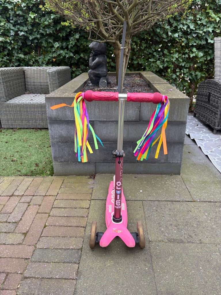 Micro Mini Step Roze, Ophalen, Gebruikt, Gewone step