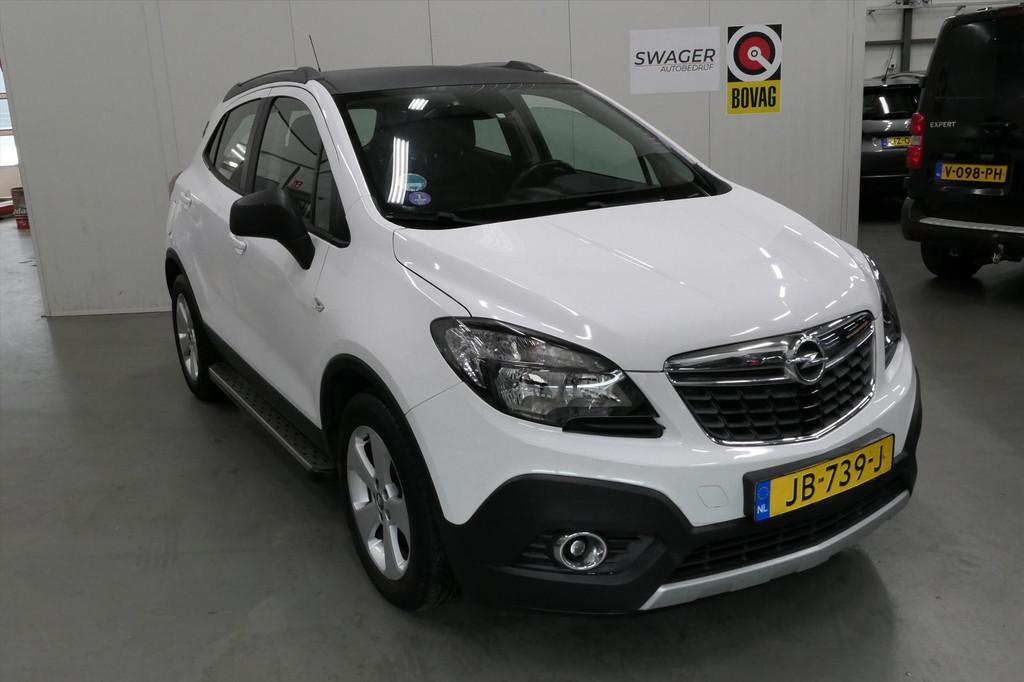 OPEL Mokka 1.4 Turbo 140PK Start/Stop Edition, Stof, Gebruikt, 4 cilinders, Wit