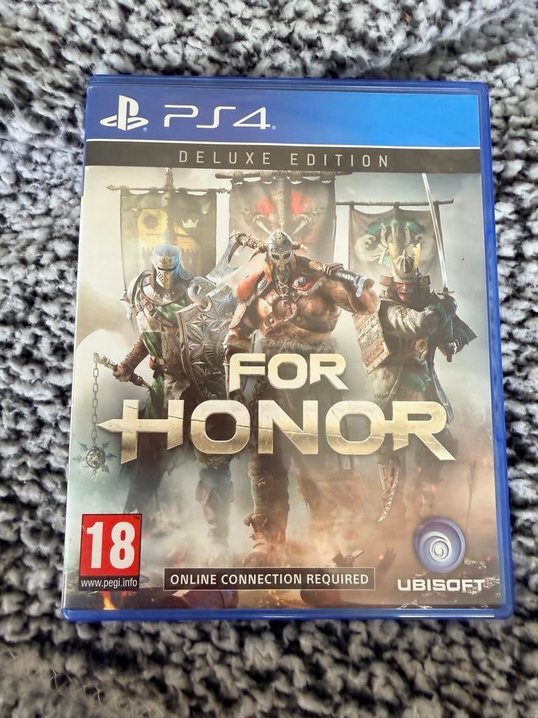 For Honor Deluxe Edition PS4 - Gloednieuw, Online, Vanaf 18 jaar, Vechten, Nieuw