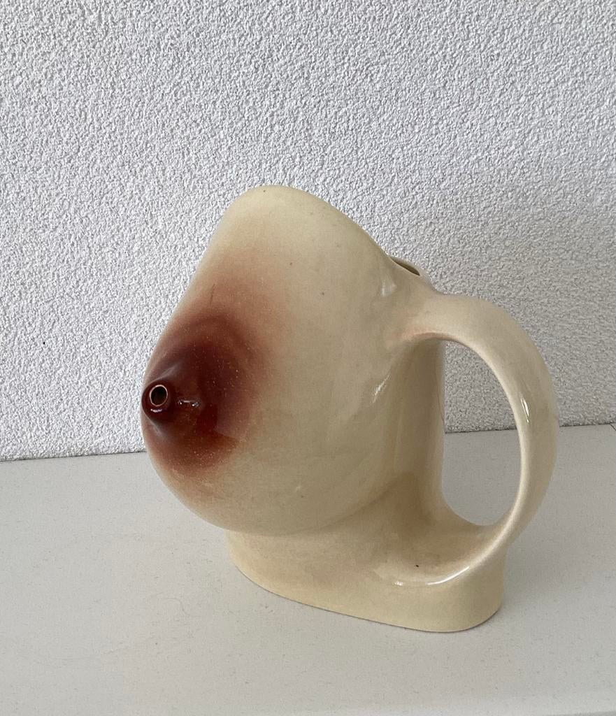 Beker vrouwenborst (Boob mug), Ophalen of Verzenden, Zo goed als nieuw, Overige stijlen, Kop(pen) en/of Schotel(s)