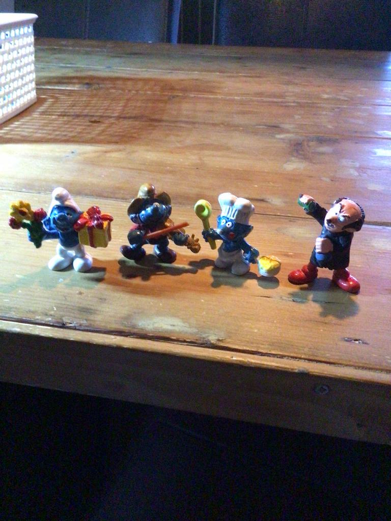 Smurfen en Gargamel, Ophalen of Verzenden, Gebruikt, Verschillende Smurfen, Poppetje, Figuurtje of Knuffel