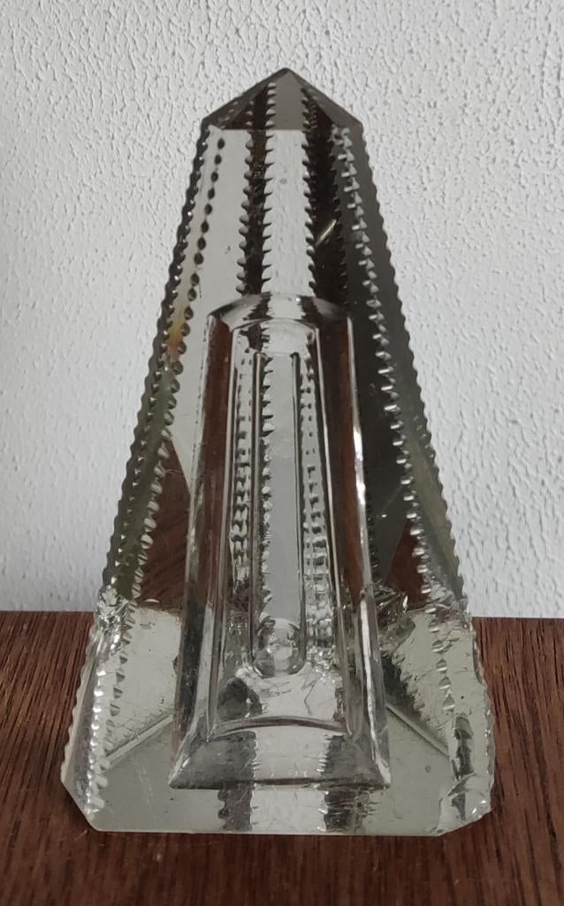 Kristallen prisma driehoekig, Ophalen of Verzenden, Gebruikt, Overige typen