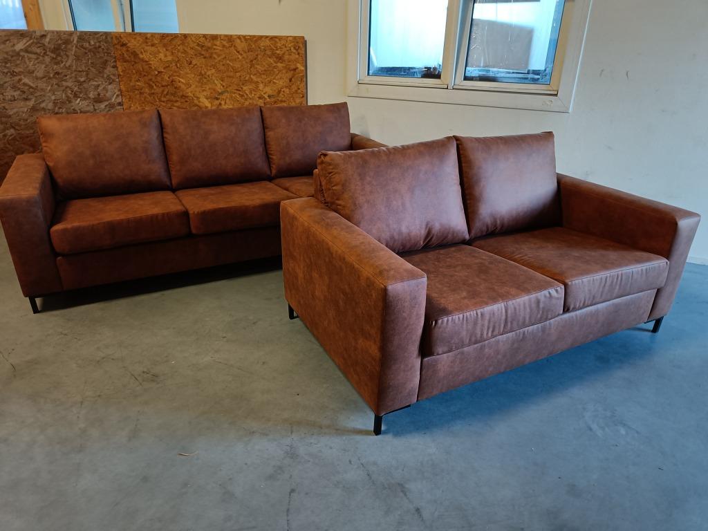 bankstel model Pronto 3-zits + 2-zits voor maar €898,-, Huis en Inrichting, Banken | Bankstellen, Ophalen, Tijdloos , tendy , modern , hip ,