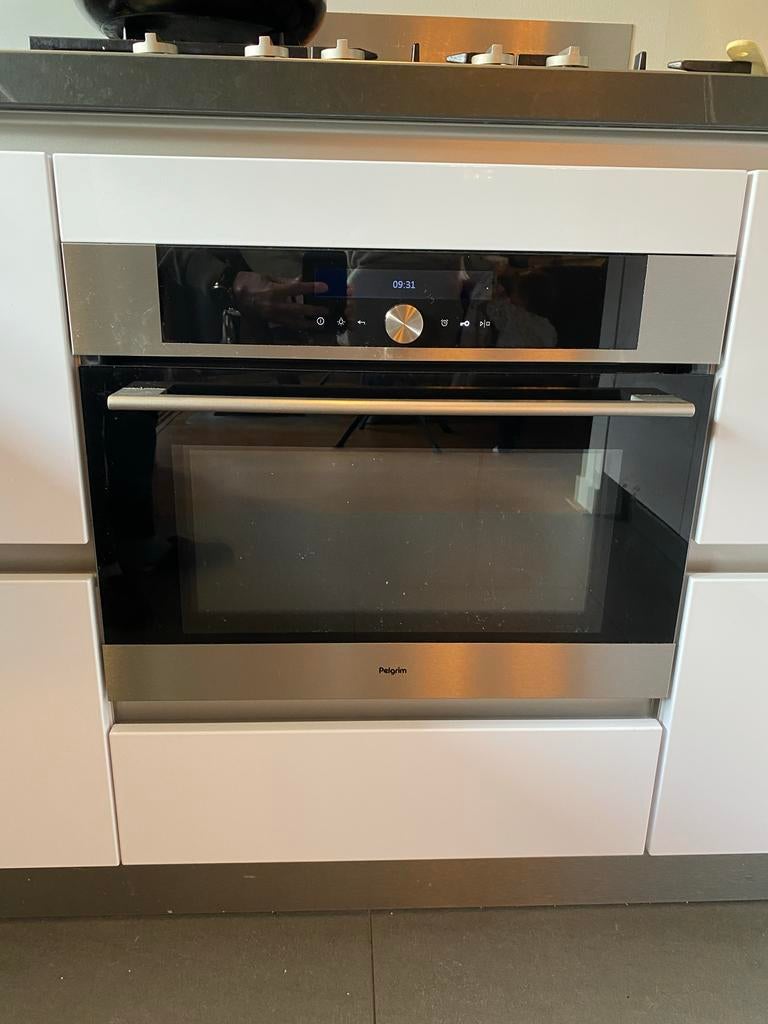 Pelgrim Hetelucht Oven - MAC624RVS, Gebruikt, Oven, Hete lucht, Inbouw