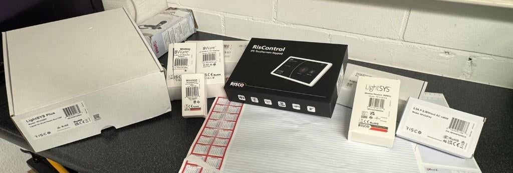 Risco Intrusion inbraak alarm NIEUW, Ophalen, Beweging, Nieuw, Compleet systeem