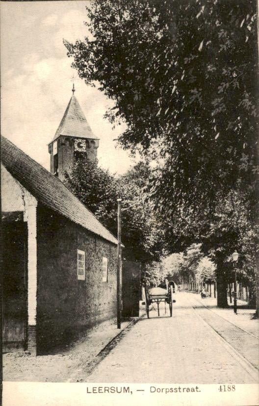 Leersum - Dorpsstraat, Ophalen of Verzenden, Voor 1920, Gelopen, Utrecht