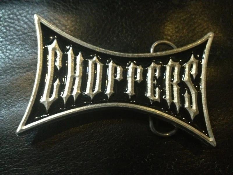 B106 - Belt Buckle - Choppers, BadBoyNL, Zwart, Ophalen of Verzenden, BadBoyNL