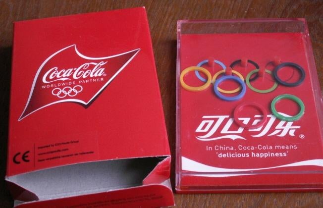 Coca Cola geduldspel Olympische Spelen China 2008, Verzamelen, Ophalen of Verzenden, Nieuw, Gebruiksvoorwerp