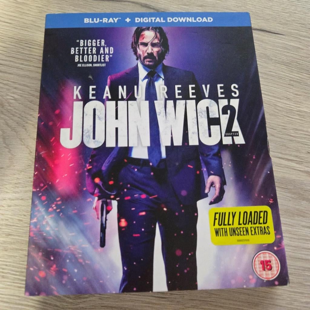 John Wick 2 (Blu-ray, IMPORT), Cd's en Dvd's, Blu-ray, Gebruikt, -, -, Ophalen of Verzenden