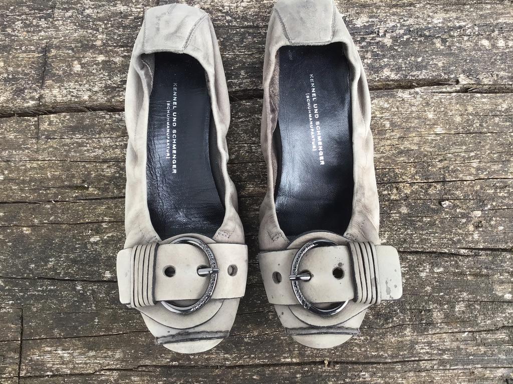 Ballerina’s - Kennel und Schmenger - maat 38, Ophalen of Verzenden, Zo goed als nieuw, Grijs