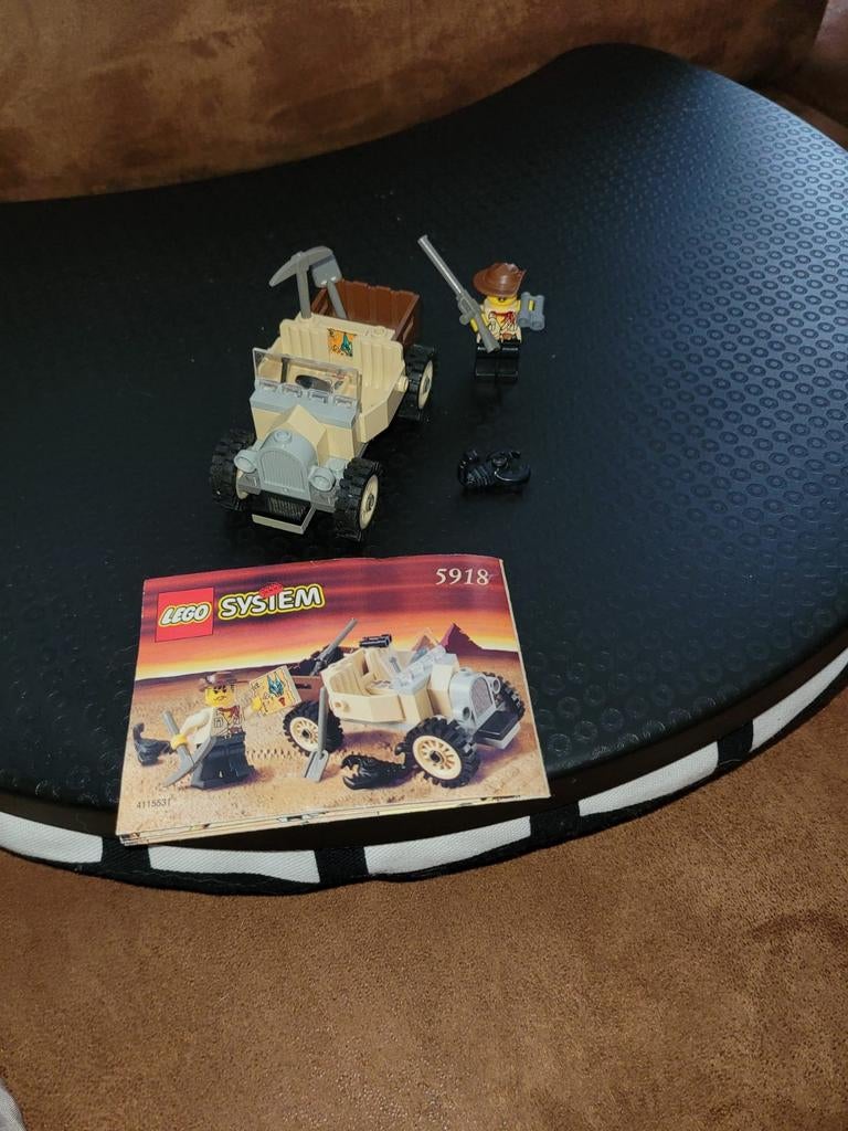 Lego 5918 Woestijnvoertuig - Compleet!, Ophalen of Verzenden, Gebruikt, Complete set, Lego