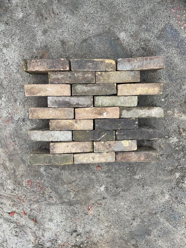 Gebakken Waaltjes Geel - 75 m2, Ophalen, Gebruikt, Keramiek, Klinkers