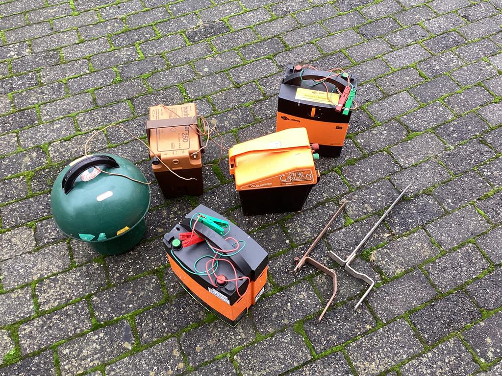 5 schokapparaaten., Ophalen, Gebruikt